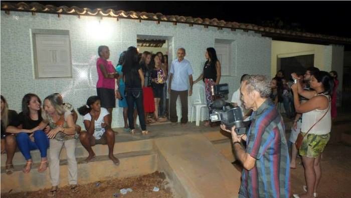 No interior do Piauí, Família e comunidade pagam promessa com Roda de São Gonçalo. - Imagem 66