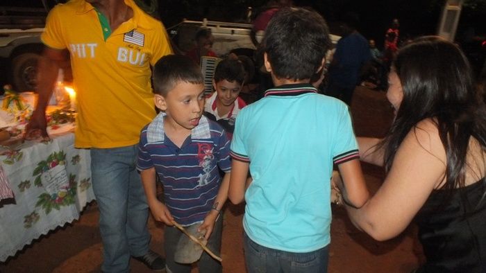 No interior do Piauí, Família e comunidade pagam promessa com Roda de São Gonçalo. - Imagem 30