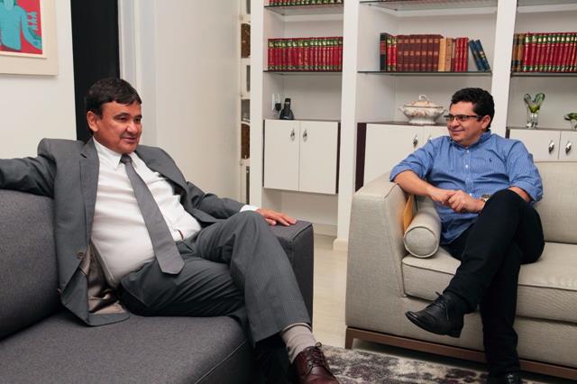 Prefeito Venicio do Ó tem audiência com o governador Wellington Dias - Imagem 1