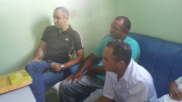 Vereadores de Redenção do Gurguéia em audiência com o Comandante da Companhia de Bom Jesus reivindicam Segurança para o município.  - Imagem 1