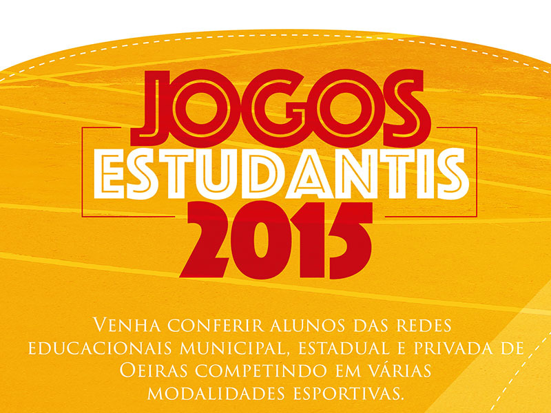Prefeitura de Oeiras realiza os Jogos Estudantis 2015