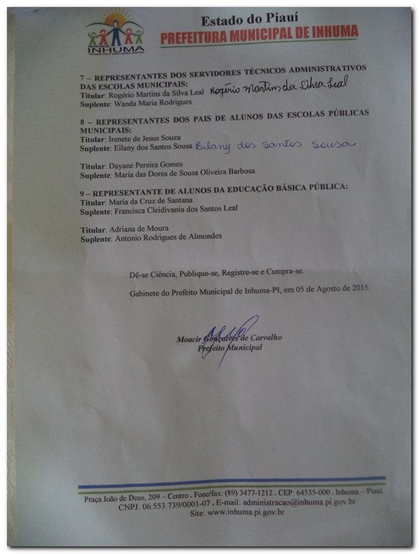 Prefeito Dr. Moura empossa Conselheiros do FUNDEB - Imagem 14