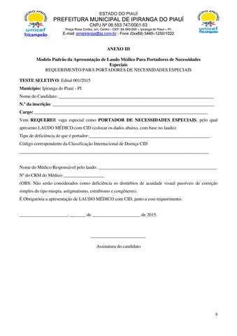 Prefeitura Lança Processo Seletivo Para o Cargo de Professor - Imagem 9