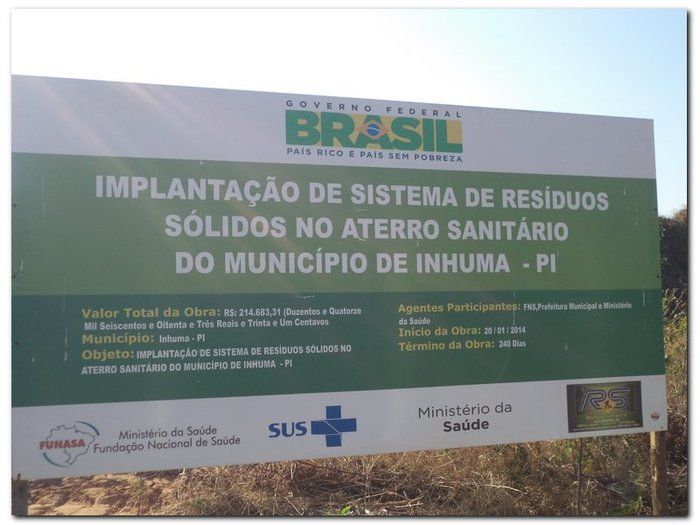 Aterro sanitário de Inhuma serve de referência para outras Cidades do interior do estado - Imagem 2