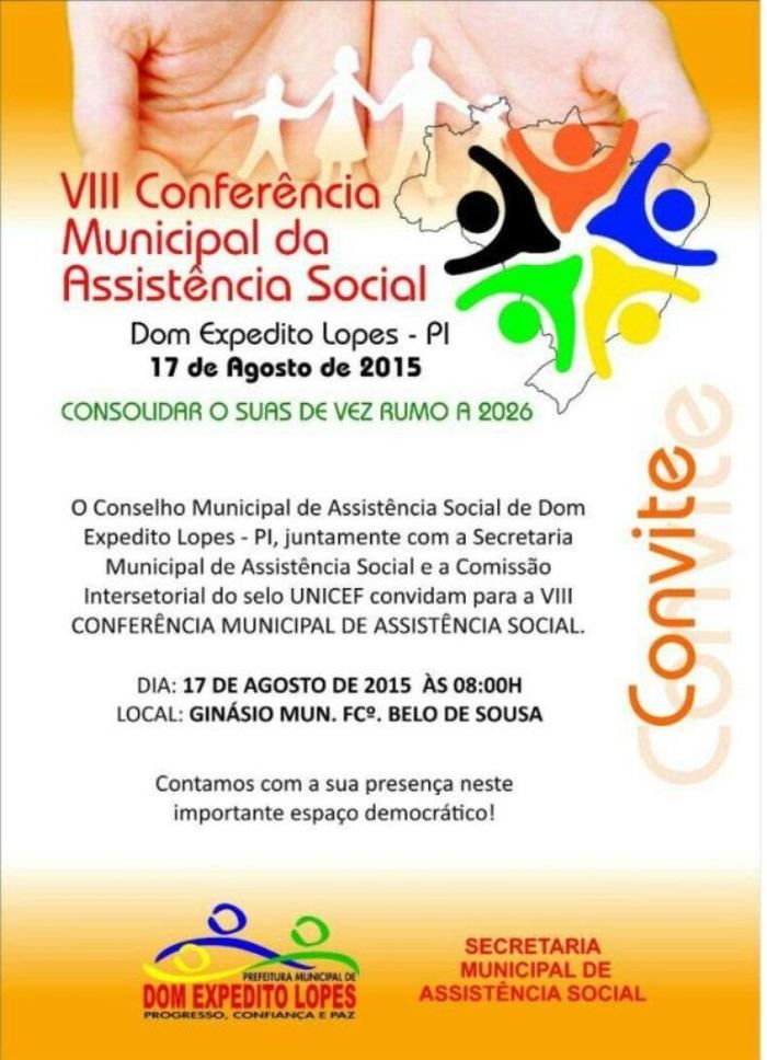 Dom Expedito Lopes realizou a VIII Conferência Municipal de Assistência Social - Imagem 120