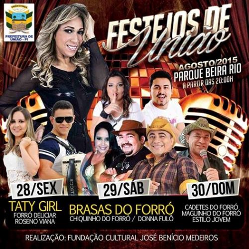 PMU divulga agenda de shows na praça da igreja e no Parque Beira Rio - Imagem 2