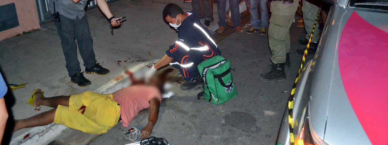 Homem é executado com três tiros em rua de Parnaíba