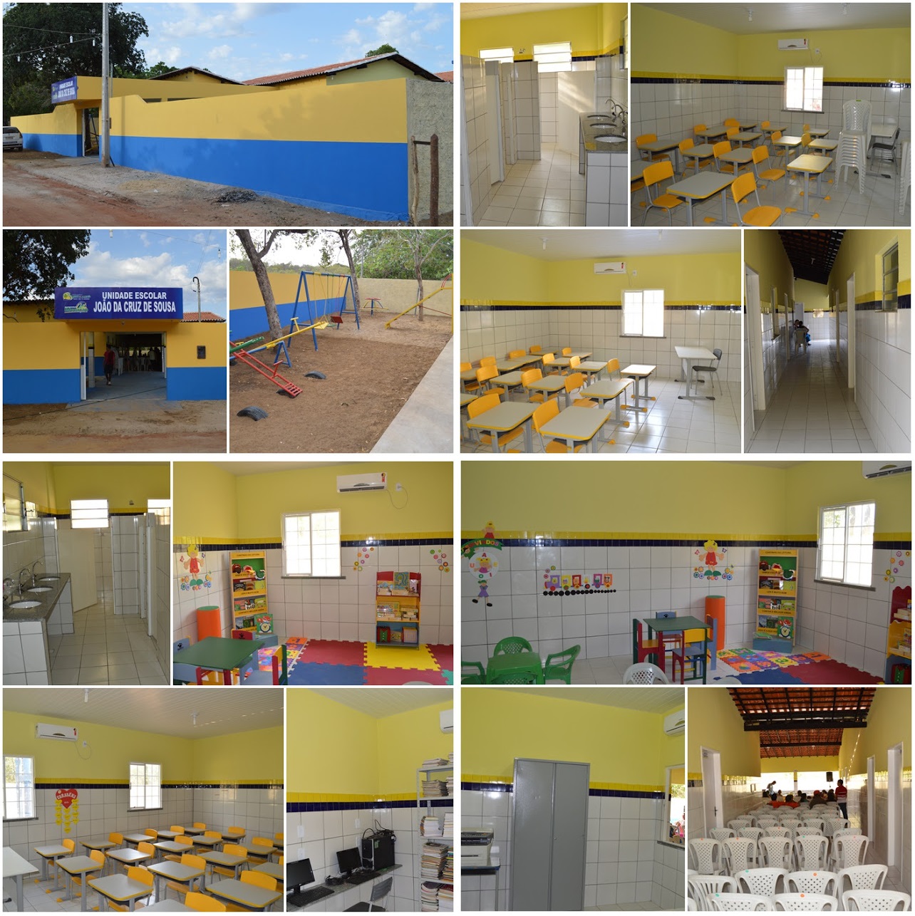 Bernildo Val, o ‘prefeito das obras’ entrega mais uma escola em Buriti dos Lopes