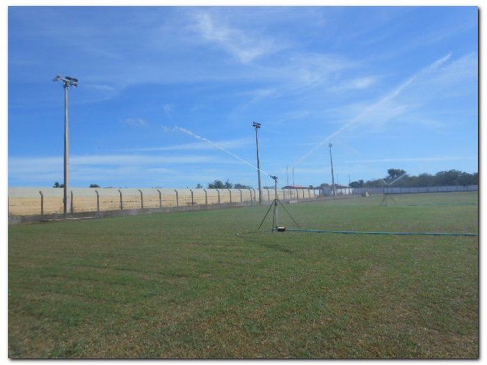 Prefeitura de Inhuma implanta novo gramado no Estádio - Imagem 7