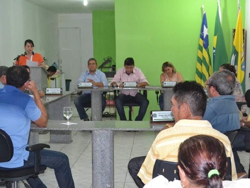 Sessão na Câmara Municipal aprova Minuta de Lei do Plano Municipal de Saneamento Básico