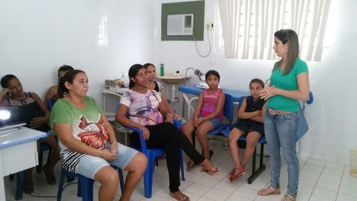 Enfermeira promove palestra com gestantes sobre aleitamento - Imagem 1