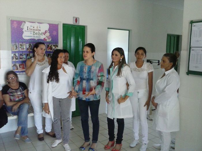 Nutricinista Anotinia Lucema e Sec. de Saúde Julliana Brito