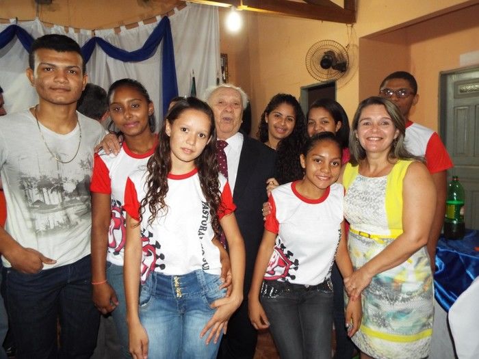 grupo de jovens da cidade 