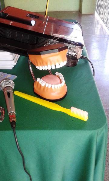 Alunos participaram de palestra sobre saúde bucal - Imagem 1