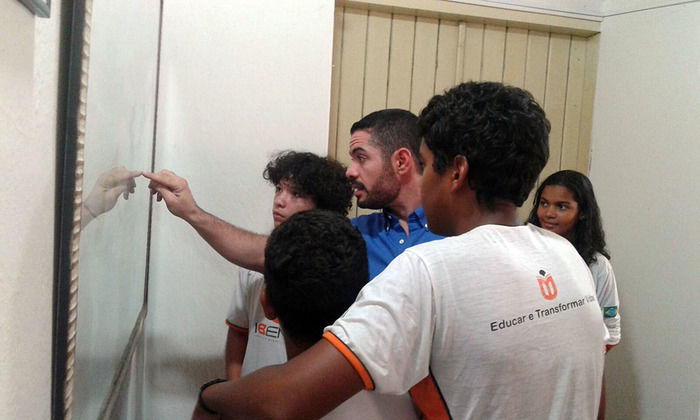 Lukano Sá recebe alunos do IBENS para discussão de projeto social - Imagem 4