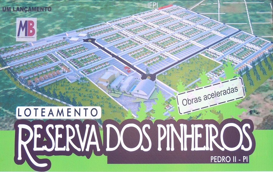 Loteamento Reserva dos Pinheiros já com sistemas de água e energia concluídos com iluminação moderna