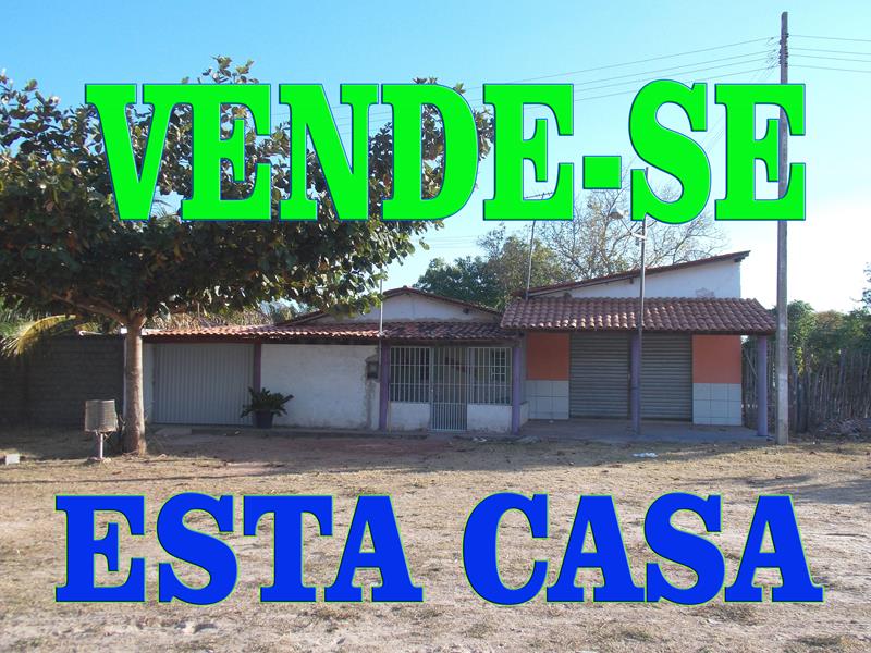 VENDE - SE UMA CASA