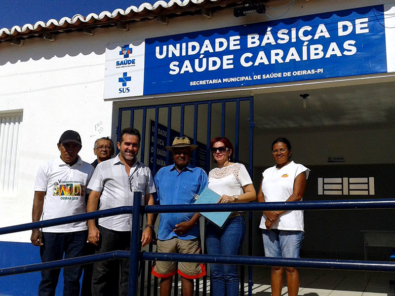 Povoado Caraíbas, em Oeiras, recebe nova UBS