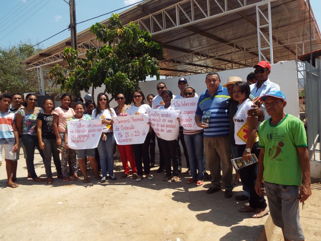 SAMU de Cajazeiras - PI mostra na prática como seria os primeiros socorro de um acidente