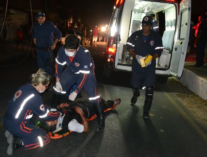 Motorista alcoolizado atropela ciclista e derruba poste em Parnaíba - Imagem 3