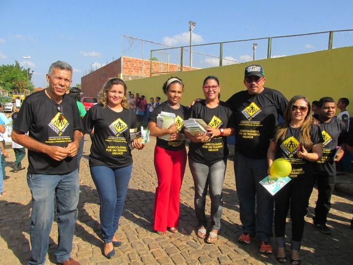 Campanha por um Trânsito melhor foi realizado em Agricolândia - Imagem 9