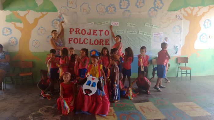 Escola Antonia Gomes Martins comemora o Dia do Folclore - Imagem 8