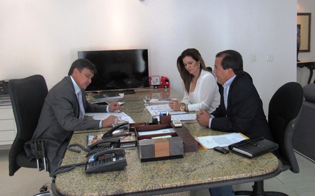  Governador Wellington Dias acerta parceria com o prefeito Jonas Moura - Imagem 3