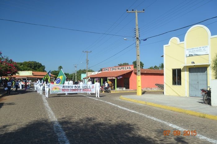 Desfile do 7 de setembro de Boa Hora encantou  expectadores. - Imagem 11