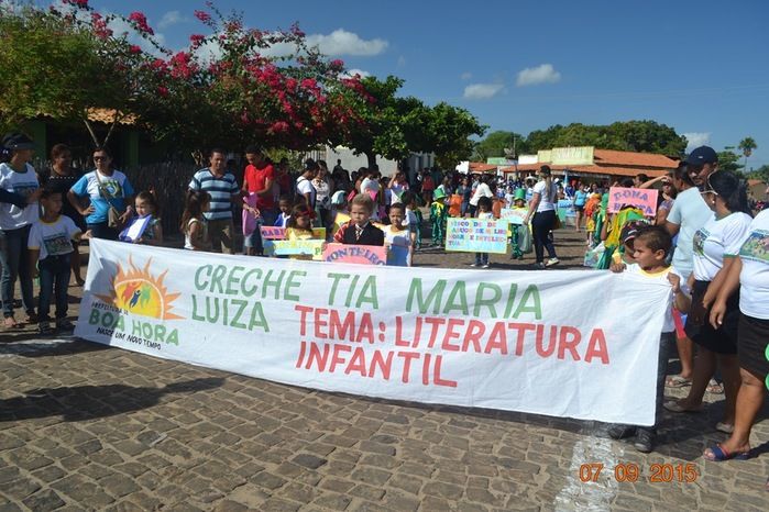 Desfile do 7 de setembro de Boa Hora encantou  expectadores. - Imagem 16