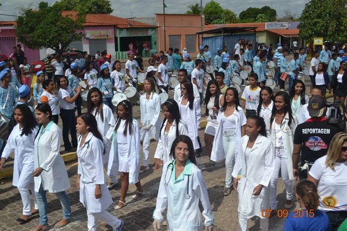 Desfile do 7 de setembro de Boa Hora encantou  expectadores. - Imagem 54