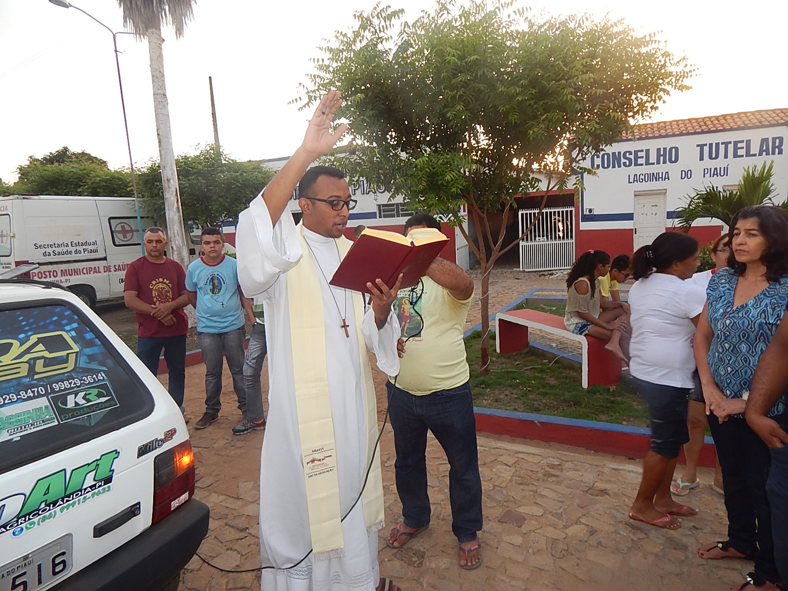  Inicio do festejo de São Sebastião em Lagoinha 