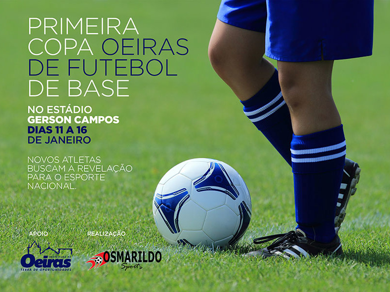 Oeiras realiza sua primeira Copa de Futebol de Base