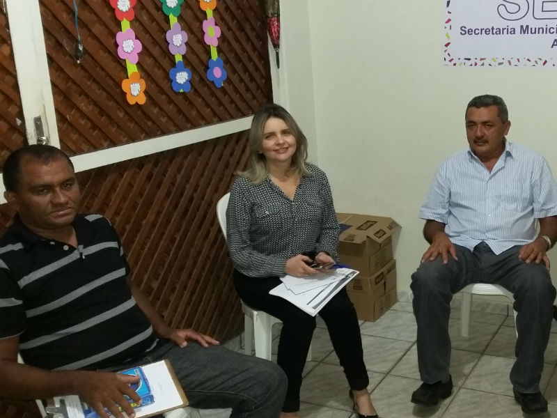  Reunião com o gestor e representantes do municipio