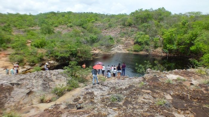 Alunos da UFPI visitam pinturas rupestres em Dom Expedito Lopes - Imagem 40