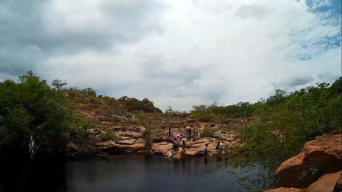 Alunos da UFPI visitam pinturas rupestres em Dom Expedito Lopes - Imagem 79