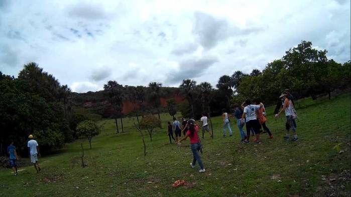 Alunos da UFPI visitam pinturas rupestres em Dom Expedito Lopes - Imagem 65