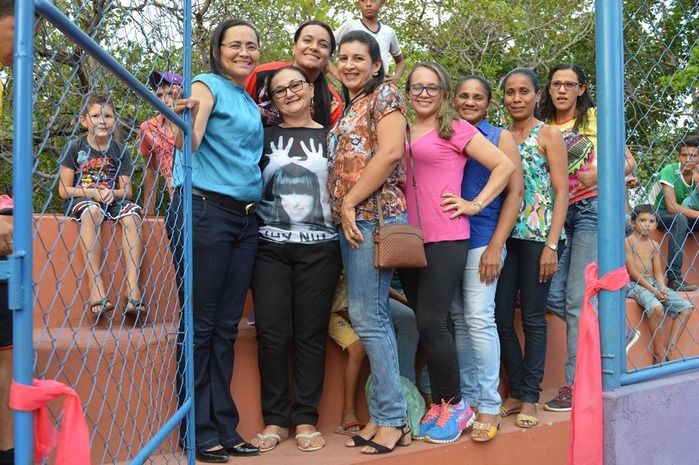 Escola da zona rural recebe uma Quadra de Esporte.  - Imagem 7