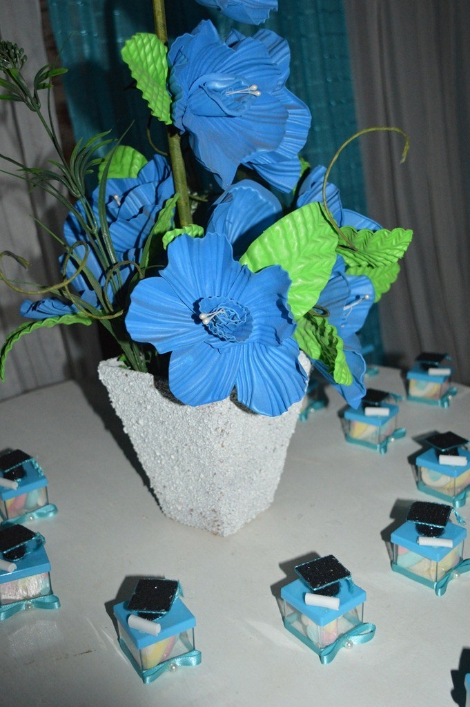 Jovens comemoram formatura com família e amigos. - Imagem 1