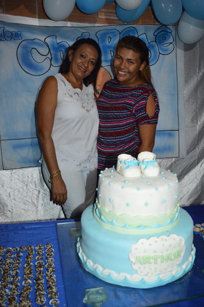 Jovem Uena realizou chá de bebê, e aguarda chegada do  Artur. - Imagem 14