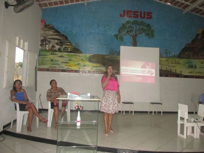 Membros da Assembleia de Deus em São Félix promovem o Chá Rosa - Imagem 12