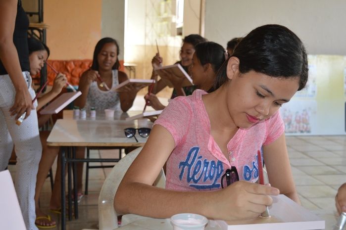 Curso de Decoupagem para as Debutantes 2016. - Imagem 23