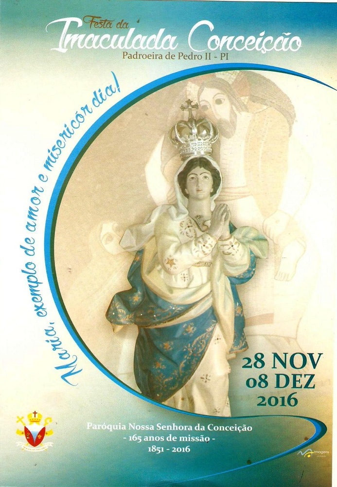 Definida a programação do festejo da Imaculada Conceição  - Imagem 1