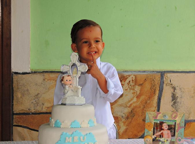 Luis Antônio: Registro do almoço após o batizado na casa dos avós  - Imagem 34