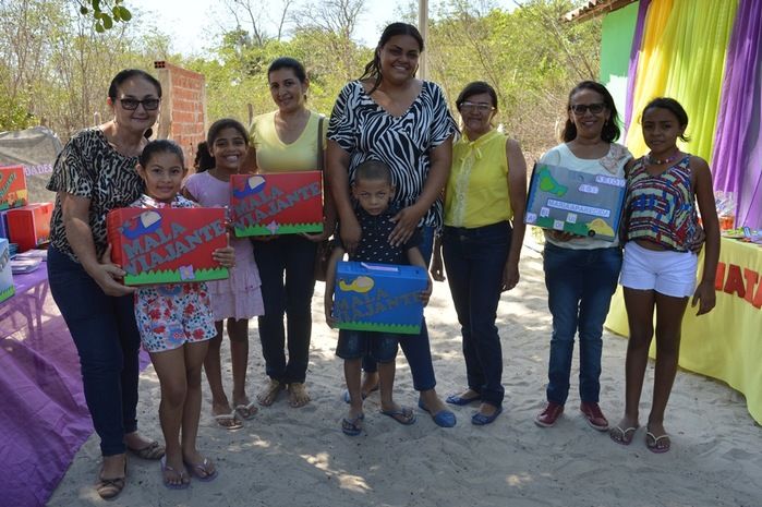 Culminância do Projeto “Mala Viajante”, escola zona rural. - Imagem 26