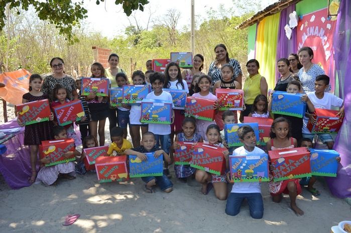 Culminância do Projeto “Mala Viajante”, escola zona rural. - Imagem 47