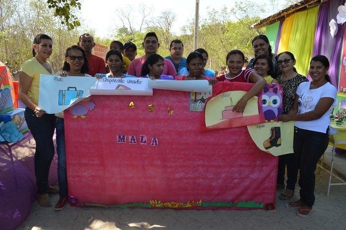 Culminância do Projeto “Mala Viajante”, escola zona rural. - Imagem 18