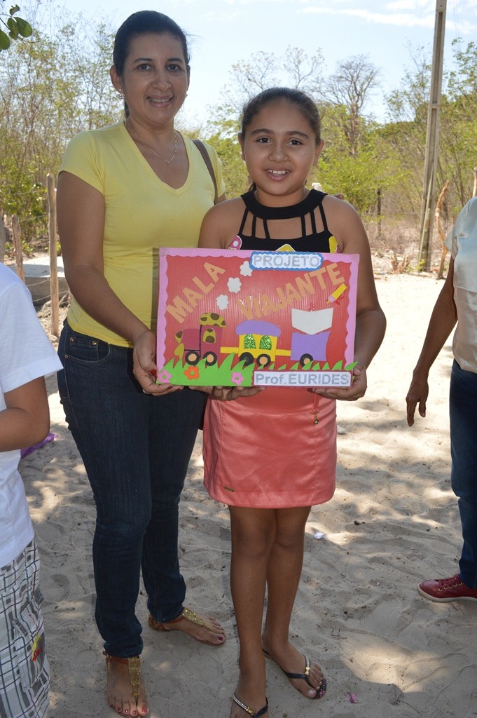 Culminância do Projeto “Mala Viajante”, escola zona rural. - Imagem 36