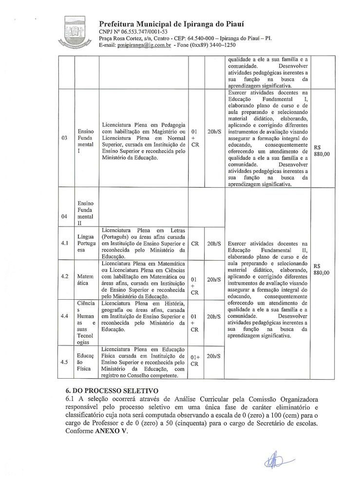 Secretaria Municipal de Educação realiza Processo Seletivo  - Imagem 4