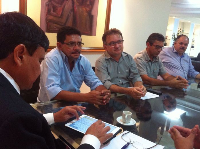 Prefeito Moisés e lideranças participam de audiência com Governador - Imagem 3