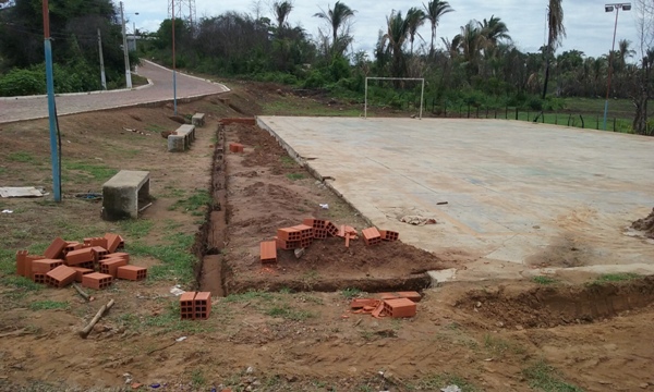 Prefeitura de Lagoinha faz reforma da Quadra de Esportes no Centro  - Imagem 2